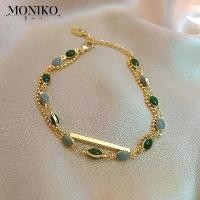 ราคา ทรงฮิต MONIKO กำไล กำไลข้อมือ กำไลข้อมือผู้หญิง สร้อยมือแฟชั่น กำไลผู้หญิงแฟชั่น กำไลสไตล์เกาหลี (1732264491548445513)