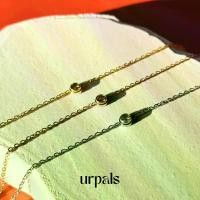 ราคา URPALS กำไล Stainless ชุบทองแท้ 18K ฝังเพชร CZ เกรดคุณภาพสูง ใส่อาบน้ำ ออกกำลังกายได้ (1729667646370450311)