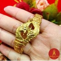 ราคา กำไล C งานทองเหลือง ลายพญานาค ฟรีไซส์ งานดิบไม่ชุบ ใส่ในชีวิตประจำวันได้ (1729991293317122747)