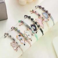 ราคา สร้อยข้อมือ ลายการ์ตูนสัตว์น่ารัก แมว ดอกไม้ สำหรับผู้หญิง เด็กผู้หญิง แฟชั่น มินิมอล แมว จี้ ลูกปัด ถักเปีย กำไล ของขวัญ (1730917858838154233)