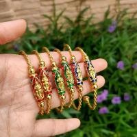 ราคา กำไลข้อมือท้าวเวสสุวรรณทองเหลืองลงยากำไลข้อมือท้าวเวส เสริมโชคลาภ ข้อมือ กำไล ท้าวเวส (1730630390836660872)