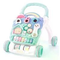 ราคา รถผลักเดิน รถหัดเดิน ปรับหนืดได้ มีไฟ-เสียงดนตรี Baby Walker / Musical Piano Walker (1729573475293236005)