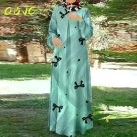 ราคา ชุดเดรสแขน, สำหรับผู้หญิง, สไตล์ Kaftan, Abaya มุสลิม, ชุดเดรสแฟชั่นหรูหรา, สีทึบ, ชุดเดรสยาวอิสลาม, พร้อมผ้าคลุมศีรษะ, ชุดเดรสมุสลิม, เสื้อผ้ามุสลิม, สไตล์เจียมเนื้อเจียมตัว (1731654267623345036)