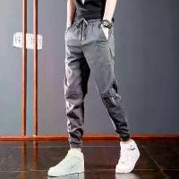 ราคา กางเกงกีฬาฤดูร้อนของผู้ชาย สไตล์ลำลอง กางเกงขายาวอเนกประสงค์ กางเกง วอร์ม ผู้ หญิง 4 ส่วน กางเกง วอร์ม มี ซิป 2 ข้าง กางเกง วอร์ม สอบ ตํารวจ กางเกง ผ้า วอร์ม เกาหลี (1732327106771585083)