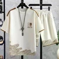 ราคา ชุดกีฬาผู้ชายฤดูร้อน, ชุดลำลองแขนสั้น, กางเกงขาสั้น, เสื้อยืดสไตล์ฮ่องกง, สำหรับเด็กชายมัธยมต้น, อินเทรนด์, เทรนด์, ขายร้อนในร้าน, ปี 2025 เสื้อ คลุม ลิเวอร์พูล เสื้อ คลุม ลิ (1731330177763608187)