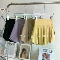 ราคา กระโปรงเทนนิสกลางแจ้งป้องกันการสัมผัส กระโปรงกีฬาโยคะเอวสูงสองชิ้นปลอมน่าระทึกใจ Sport ออกกำลังกาย เสื้อผ้า พิมพ์ ลาย กีฬา ออกกําลังกาย คอวี บอล มือสอง แมนยู ฤดูกาล ให (1731534449590176429)