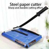 ราคา แท่นตัดกระดาษ เครื่องตัดกระดาษ แบบเหล็ก A4 สีฟ้า อย่างดี UPRIGHT Paper Cutter ที่ตัดกระดาษ แท่นตัด ใบมีดคม ตัดได้สูงสุด12แผ่น เครื่องตัดกระดาษมือโยก a4 เครื่องตัดกระดาษ (1730265558422948631)