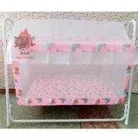 ราคา เปลเด็ก เปลลูกกรง เปลกรงดีไลท์ เปลไกว เปลเด็ก รวมมุ้งมีสีฟ้า,ชมพู pb99 (1731713845001880820)