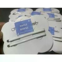 ราคา RGFC4 F กิ๊บ(เหล็ก) ติดหมวกพยาบาลสีขาว แน่น ทนทานใช้นานเป็นปี (1731829203644286272)