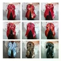 ราคา จัดส่งถึงบ้าน เน็ตโบว์ติดผม ตรุษจีน (ขนาดใหญ่ XL) กิ๊บ 10 cm ตาข่ายเก็บผมลายลูกไม้ โบว์เน็ตคลุมผม Large size โบว์ติดผม พยาบาล ข้าราชการ (1731362474187326704)