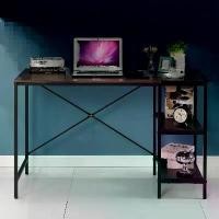 ราคา 120cm โต๊ะทำงาน+ชั้นวางหนังสือ 2 ชั้น computer desk โต๊ะคอมพิวเตอร์ โต๊ะคอม (1730764940404754928)