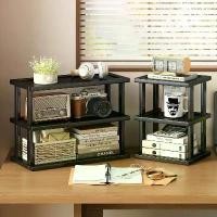 ราคา ชั้นวางหนังสือ, ชั้นเก็บของตั้งโต๊ะ, ที่เก็บของตั้งโต๊ะที่เรียบง่ายในห้องนั่งเล่น, ชั้นวางของหลายชั้น, เหมาะสำหรับสำนักงานและโต๊ะข้างเตียง, ชั้นวางหนังสือขนาดเล็ก (1732124284963031895)