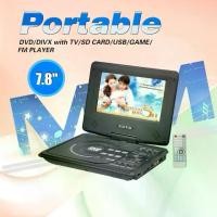 ราคา On time เครื่องเล่นดีวีดีพกพา Portable DVD ขนาดหน้าจอ 7 นิ้ว (1731645250789148442)
