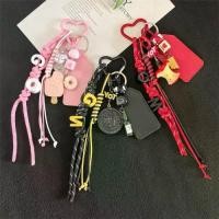 ราคา พวงกุญแจเชือกถักหนัง PU, การออกแบบที่น่ารัก, เส้นด้ายทอเสน่ห์หัวใจ, พวงกุญแจรถบิสกิต, สไตล์ Y2K, ทำด้วยมือ, พวงกุญแจตัวอักษรภาษาอังกฤษ, อุปกรณ์เครื่องประดับ (1731437370876331740)