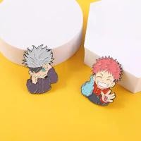 ราคา Jujutsu Kaisen เข็มกลัดแอนิเมชั่น เข็มกลัดตัวการ์ตูน Gojo Satoru ป้ายเคลือบ เข็มกลัดปก อุปกรณ์เครื่องประดับ ของขวัญสำหรับเพื่อน (1729905766397872414)