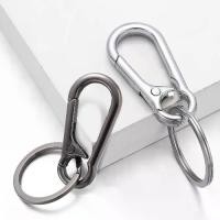 ราคา พวงกุญแจสแตนเลสเรียบง่าย 1 ชิ้น พวงกุญแจ จี้ อุปกรณ์เครื่องประดับ (1729744940354210072)