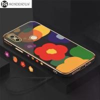 ราคา DHB009 เคสโทรศัพท์สำหรับ Xiaomi Redmi Note 5 Note 5 Pro Redmi S2 (สายคล้องฟรี) ดอกไม้หลากสี ผลไม้ ลายขอบสี่เหลี่ยม เคสโทรศัพท์ชุบ เคสโทรศัพท์แบบนิ่มชุบหรูหรา (1729618914130627205)