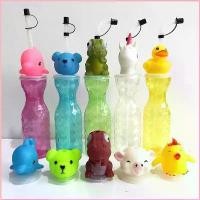 ราคา พร้อมส่ง-COD พร้อมส่งกระบอกน้ำ500MLแก้วน้ำลายการ์ตูน กระต่าย ผลไม้ ขวดน้ำพลาสติก แก้วน้ำแฟนซี (1729799735910697062)