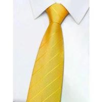 ราคา เนคไทสําเร็จรูป เนคไท เนคไทสีทองผู้ชายชุดสูทธุรกิจระดับไฮเอนด์เสื้อเชิ้ตลายทางสีเหลืองสำหรับเจ้าบ่า (1731662102345976200)