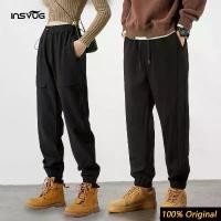 ราคา กางเกงวอร์มขายาว INSVUG สำหรับผู้หญิงและผู้ชาย เหมาะสำหรับกิจกรรมกลางแจ้ง เช่น เดินป่า ปีนเขา สีดำ กีฬา ยิม วิ่ง กางเกงลำลอง กางเกงขายาวกันน้ำ (1732074861940410529)