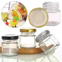 ราคา อาหารเด็ก ทรงหกเหลี่ยม พร้อมฝาปิด ภาชนะใส่น้ำผึ้ง ขวดน้ำผึ้ง โถน้ำผึ้งแก้ว เหมาะสำหรับเป็นของขวัญแต่งงาน (1731808908683086846)