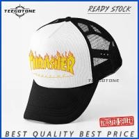 ราคา หมวกเบสบอลผ้าฝ้ายแบบปรับได้, วารสาร Thrasher สเก็ตบอร์ด, หมวกบังแดด, หมวกแหลมกีฬากลางแจ้ง, สำหรับเด็กชายและเด็กหญิง, สไตล์ฮิปฮอป, หมวกลำลอง, การแข่งรถ (1731876238125206175)