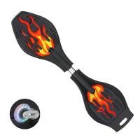 ราคา LANCAMP สเน็คบอร์ด JS196-201 Snakeboard ล้อไฟ สวยงาม สเก็ตบอร์ด Skateboard Extreme Sport (1731696812871484482)