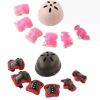 ราคา ชุดหมวกกันน็อคเด็ก สนับเข่าและสนับศอก สเก็ตบอร์ด เหมาะสำหรับสเก็ต (1730282282551511393)