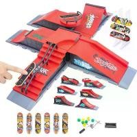 ราคา Ramp สเก็ตบอร์ด, Ramp ครึ่งท่อสำหรับสเก็ตบอร์ดนิ้ว, สเก็ตบอร์ดมินิสำหรับนิ้ว, ชุดสเก็ตมินิสำหรับสเก็ตบอร์ดนิ้ว (1732176212439042452)