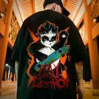 ราคา [M23]ชายเสื้อยืดหนาแบบสบาย สเก็ตบอร์ด แพนด้า แขนยาวหลวม เสื้อยืดฮิปฮอปshncbxicgn (1731670128259794732)