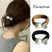 ราคา ยางรัดผมมุก ยางรัดผม Rhinestone ยางรัดผม สร้อยข้อมือยางรัดผม เรียบหรู เชือกหัวบอล เหมาะสำหรับหางม้าประดับกระดิ่ง (1731228091169474828)