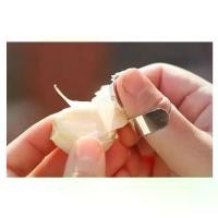 ราคา อุปกรณ์ปอกกระเทียม ที่ปอกเปลือกผลไม้ ผัก แงะเปลือกหอย กันเล็บฉีก (1729885017799100574)