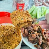 ราคา (ปุกใหญ่/สูตรแมงดา) แจ่วบองอีสาน เผ็ดๆนัวๆ ไม่หวาน 450กรัม ปลาร้าบอง ปลาร้าสับ สมุนไพร (1731853475723643760)