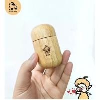 ราคา Dotsheep ขวดยาดมไม้ ใส่ยาหม่อง กระปุกไม้ สมุนไพร ขวดหงส์ไทย ขวดไม้ เคสไม้ใส่ยาดม เคสยาดม (1732303193891833972)