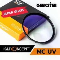 ราคา ฟิลเตอร์ K&F MC UV แก้ว Japan ( 37 / 40.5 / 43 / 46 / 49 / 52 / 55 / 58 / 62 / 67 / 72 / 77 / 82 mm ) KF HMC Filter น้ำเงิน (1731174033988029171)