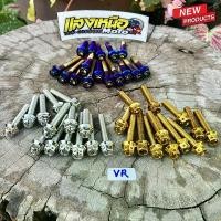 ราคา jljs33309SHOP ความคงทน น็อตแคร้งเครื่อง Yamaha VR 14ตัว ซ้าย-ขวา (1731803685812929859)