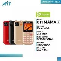 ราคา มือถือปุ่มกด Beyond 811mama-S 3G/4G แบตเตอรี่ 1800 mAh ปุ่มตัวเลขใหญ่ รองรับสังคมผู้สูงวัย โปรโมชั่น (1731600589044810813)