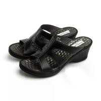 ราคา [Best Seller] Pierre Cardin รองเท้าผู้หญิง รองเท้าแตะ อื่นๆ นุ่มสบาย ผลิตจากหนังแท้ สีดำ รุ่น 23WS694 (1731816700444968002)