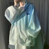 ราคา HOT เสื้อคลุมแขนยาว เสื้อแขนยาวมีซิป อื่นๆ สไตล์เกาหลี กันแดด กันลม มีฮู้ดดำ ขาว สีฟ้า เสื้อคลุมแขนยาว มีฮู้ด คู่ชายและหญิงสามารถสวมใส่ได้ (1731404215798630750)