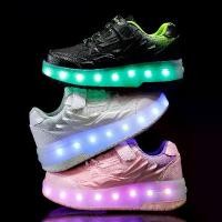 ราคา Heelys แฟชั่น เด็ก Dabu ตาข่าย สองล้อ ชาร์จใหม่ได้ แฟลช พร้อมส่วนลด (1730058336179882160)