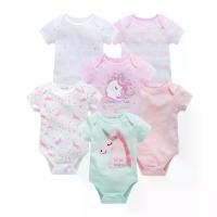 ราคา เสื้อผ้าเด็ก ชุดเด็กผู้หญิงแขนสั้นผ้าฝ้าย เหมาะสำหรับทารกแรกเกิด 0-12 เดือนและเด็กวัยหัดเดิน ชุด 3 หรือ 6 ชิ้น/ล็อต เด็กผู้ชาย ผ้าไหม (1730643929776752739)