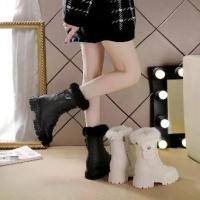 ราคา รองเท้าบูทแฟชั่นสตรี, รองเท้าบูทลุยหิมะ, ความยาวเข่า, สไตล์ผูกเชือก, รองเท้า, สำหรับผู้หญิง (1732278537183333342)