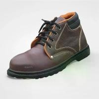 ราคา รองเท้านิรภัย แบบหุ้มข้อ ผูกเชือก รุ่น WCM-302 แบบหุ้มข้อ สีน้ำตาล รองเท้า เซฟตี้ (1729583511251159288)
