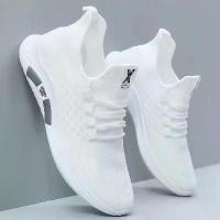 ราคา รองเท้าผู้ชาย แบบสวม รุ่น 2025 ฤดูร้อน มาใหม่ รองเท้าตาข่ายบาง กันกลิ่น รองเท้ากีฬาลำลอง พื้นนุ่ม รองเท้าสีขาว รองเท้า nike air (1731646907306444076)