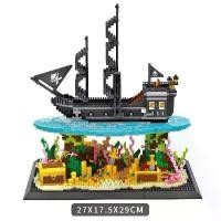 ราคา [พร้อมส่งในไทย] เลโก้ เรือ โจรสลัด drstar The pirate ship Black Pearl สูง 42cm. ลำใหญ่มาก ยาว 29cm. นาโนบล็อก งานสวย 4059pcs เล โก ชี่ ตัว ต่อ น่ารัก star bricks (1731758529088228111)