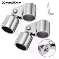 ราคา เรือ Bimini Awning ฝาครอบสไลด์ติดตั้งด้านบน, 22mm และ 25mm, ผลิตจากสแตนเลส 316, รวมอุปกรณ์ปลายตาและประแจหกเหลี่ยม (1731779255075636437)