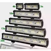 ราคา [พร้อมส่ง] Motortop หลอดไฟ LED Super Slimสปอร์ตไลท์ led รถยนต์ 12 V 24 V 120W 420W 7-20 นิ้ว สําหรับรถ Atv เรือ รถแทรกเตอร์ (1732233836086659831)