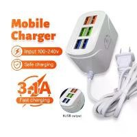 ราคา ปลั๊กชาร์จ USB, ที่ชาร์จ 6 พอร์ต, ปลั๊กรางปลั๊กไฟชาร์จเร็ว 3.1A, สามารถชาร์จ 6 อุปกรณ์, มีประโยชน์, รวมถึงสายชาร์จ USB (1731339227748927096)