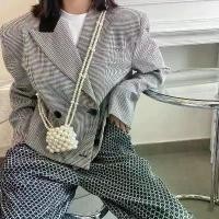 ราคา กระเป๋ามุก, กระเป๋าสะพายข้าง, กระเป๋ามุกขนาดเล็ก, ทอมือ, กระเป๋าใส่เหรียญระดับไฮเอนด์, กระเป๋าลูกปัด, ผลิตภัณฑ์ DIY, เร้าใจ, อนุภาค 96%, [COD] (1731817374491968698)