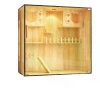 ราคา กรงแมวและสุนัข บ้านวิลล่าของแมว ทำจากไม้เนื้อแข็ง พื้นที่ขนาดใหญ่ กันน้ำ ขนาดใหญ่ สไตล์หรูหรา เหมาะสำหรับใช้ในร่ม กรงรัง กรงตู้ พร้อมรัง เหมาะสำหรับแมวและสุนัข กรง แมว พับ ได้ (1731544377575310435)